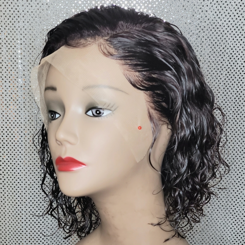 Curly Bob Frontal Unit